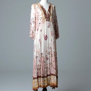 Patterned Free People Dress Never Worn
